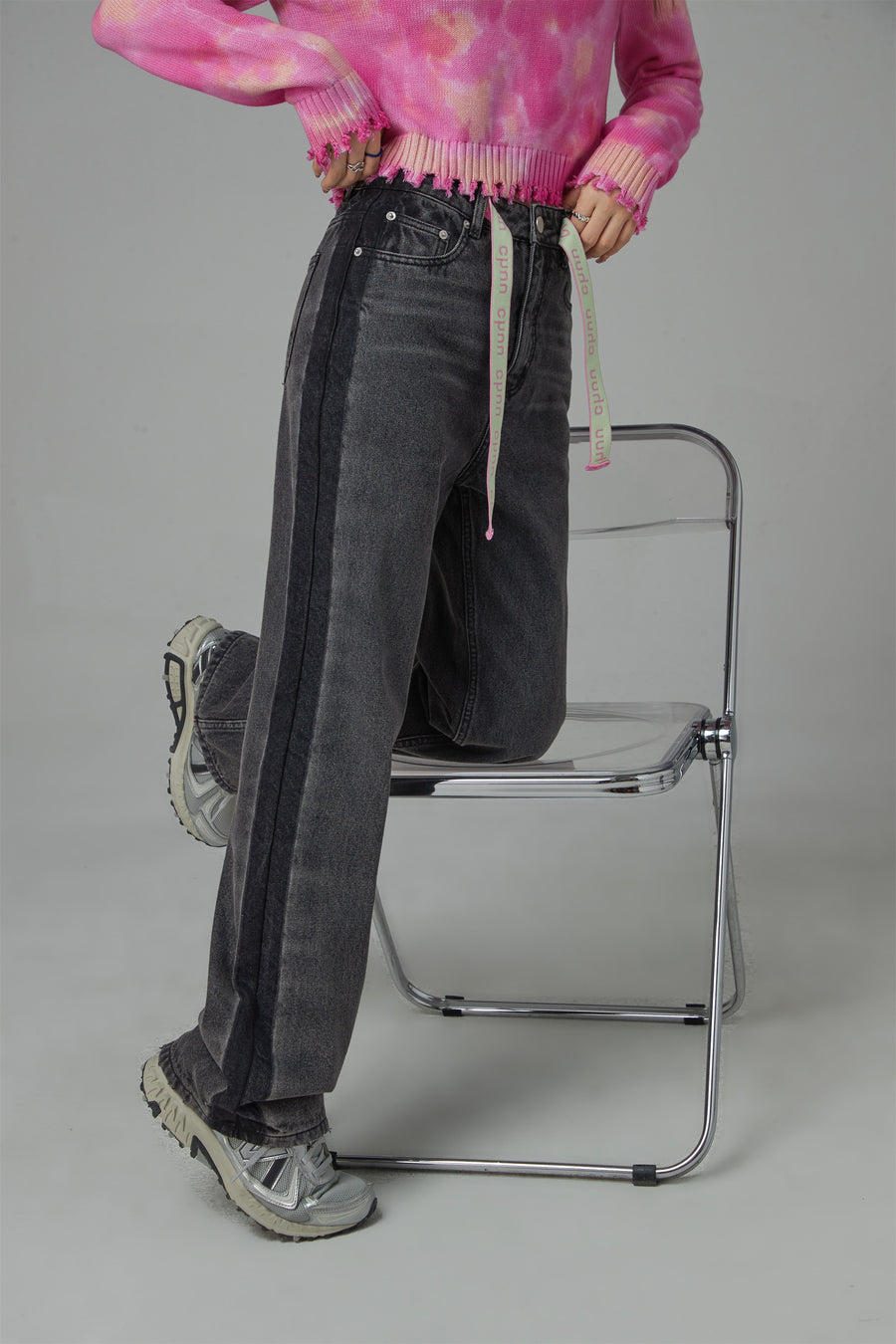 CHUU The Best Moments Wide Denim Pants