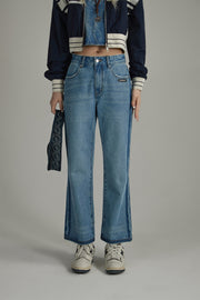 Semi Bootcut Denim Jeans