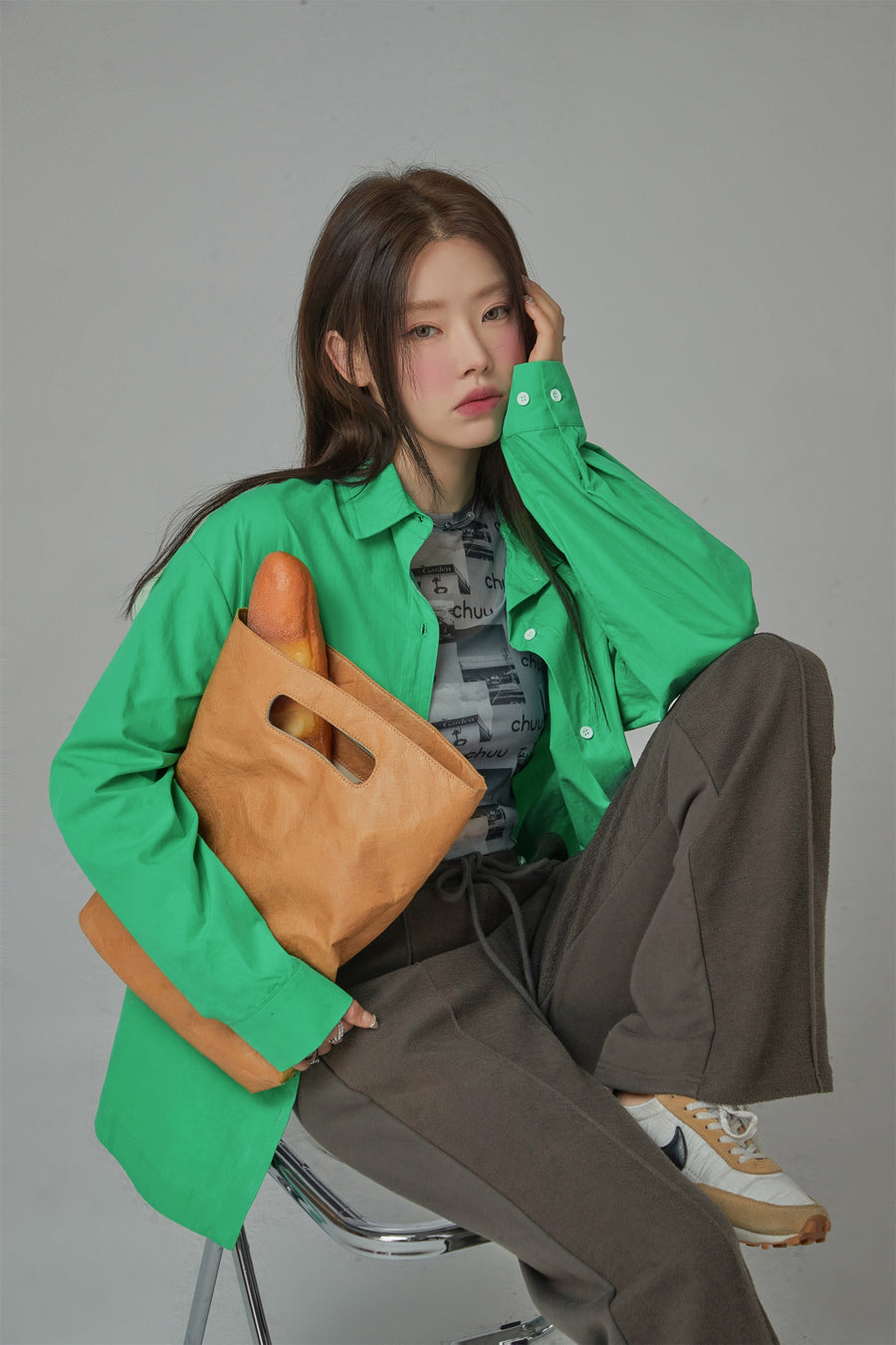 CHUU Candy Loose Fit Shirt