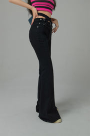 Just A Lullaby Fashion High-Waist Bootcut Jeans