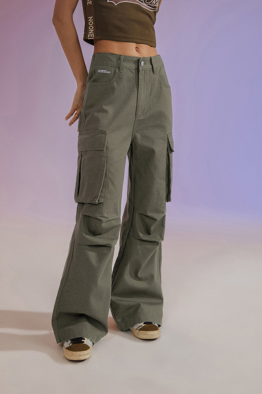 CHUU Cargo Wide Pants