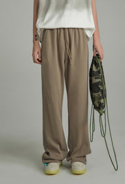 Simple Khaki Jogger Pants