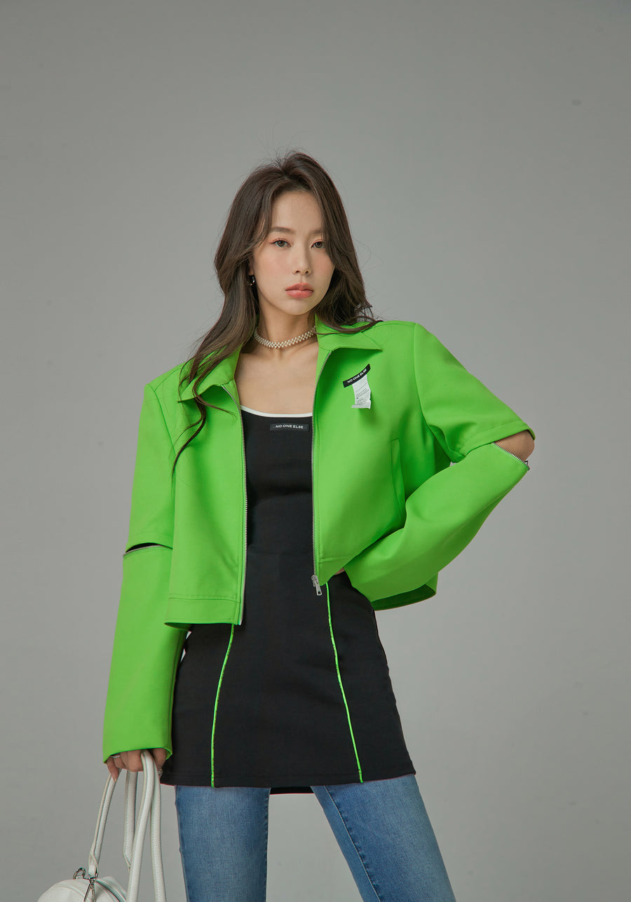 CHUU From Experience Cropped Jacket