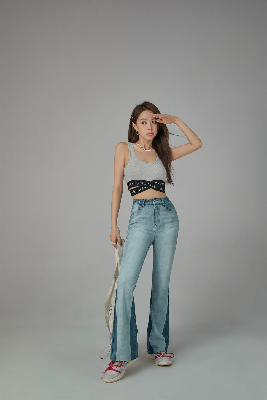 CHUU Diva Slim Bootcut Jeans