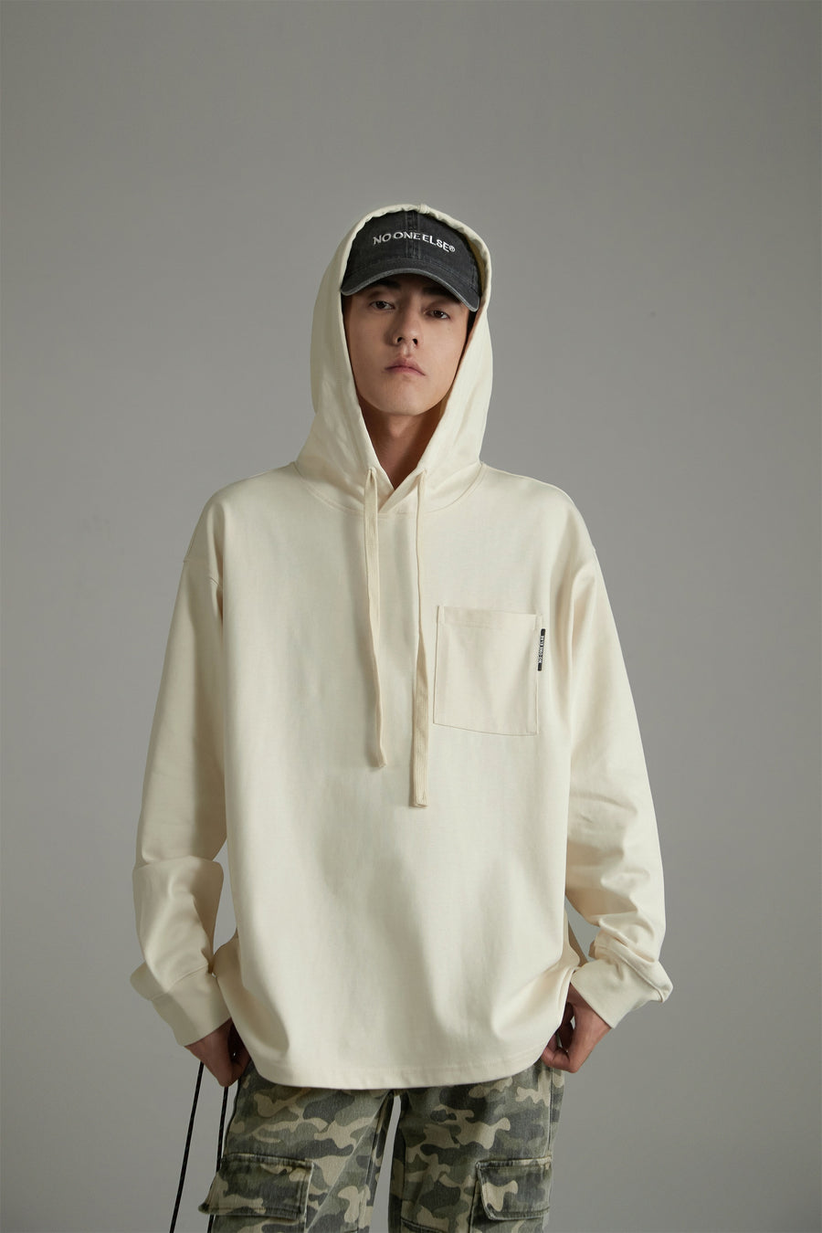 CHUU Daily Loose Fit Hooded Sweatshirt