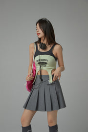 Size Doesnt Matter Sleeveless Crop Top