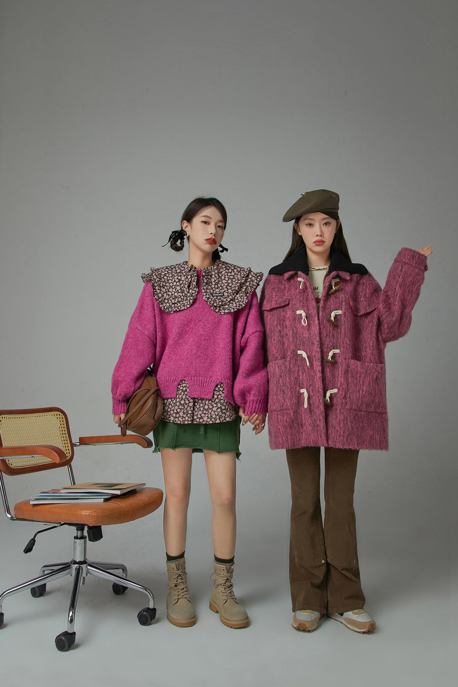 CHUU Young And Free Duffel Coat