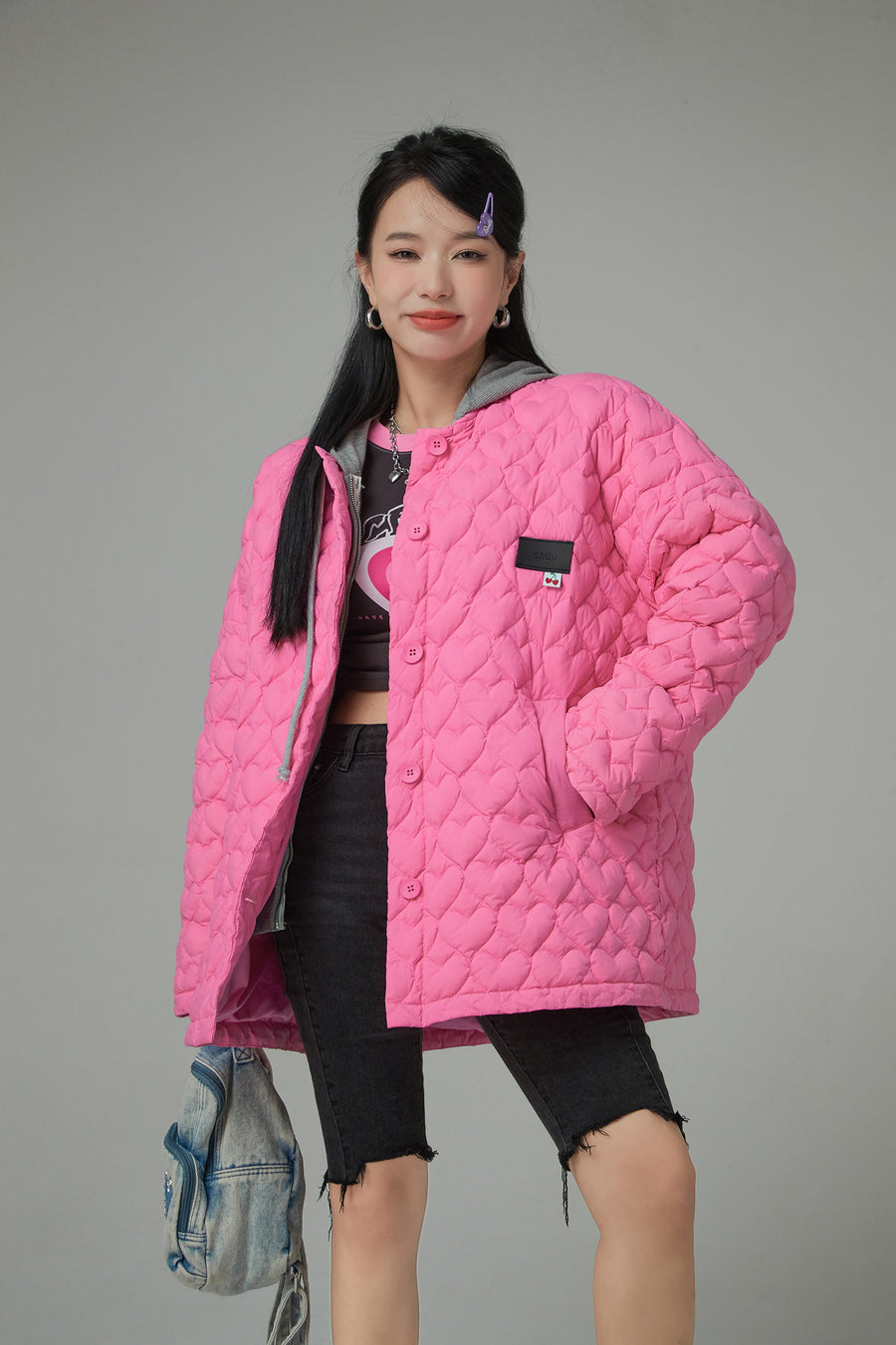 CHUU Light That Is Shining Loose-Fit Padded Jacket