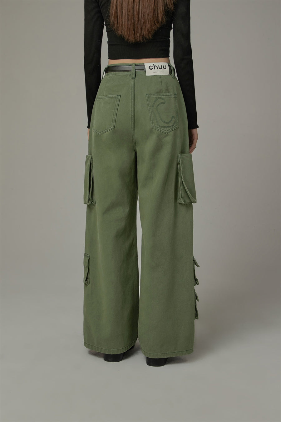 CHUU Wide Cargo Pants