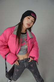 Pink Sunshine Padded Jacket