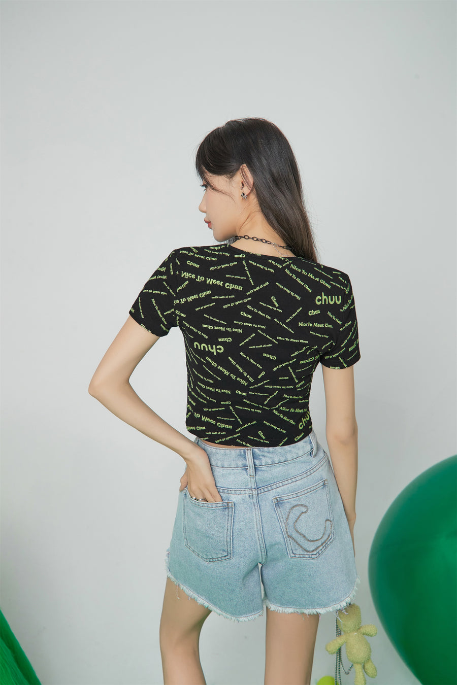 CHUU The Best Choice Cutout Top