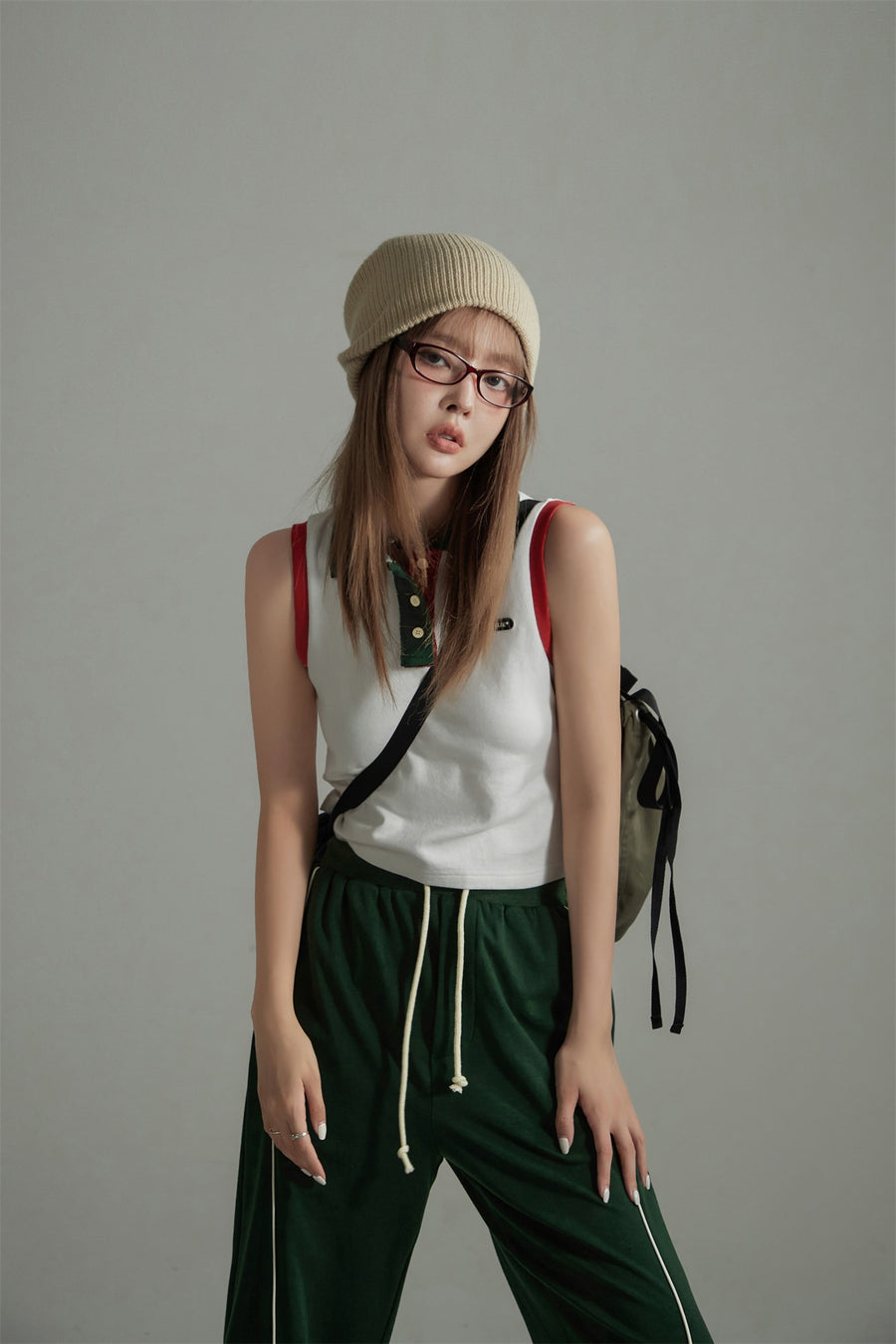 CHUU Polo Sleeveless Tennis Top