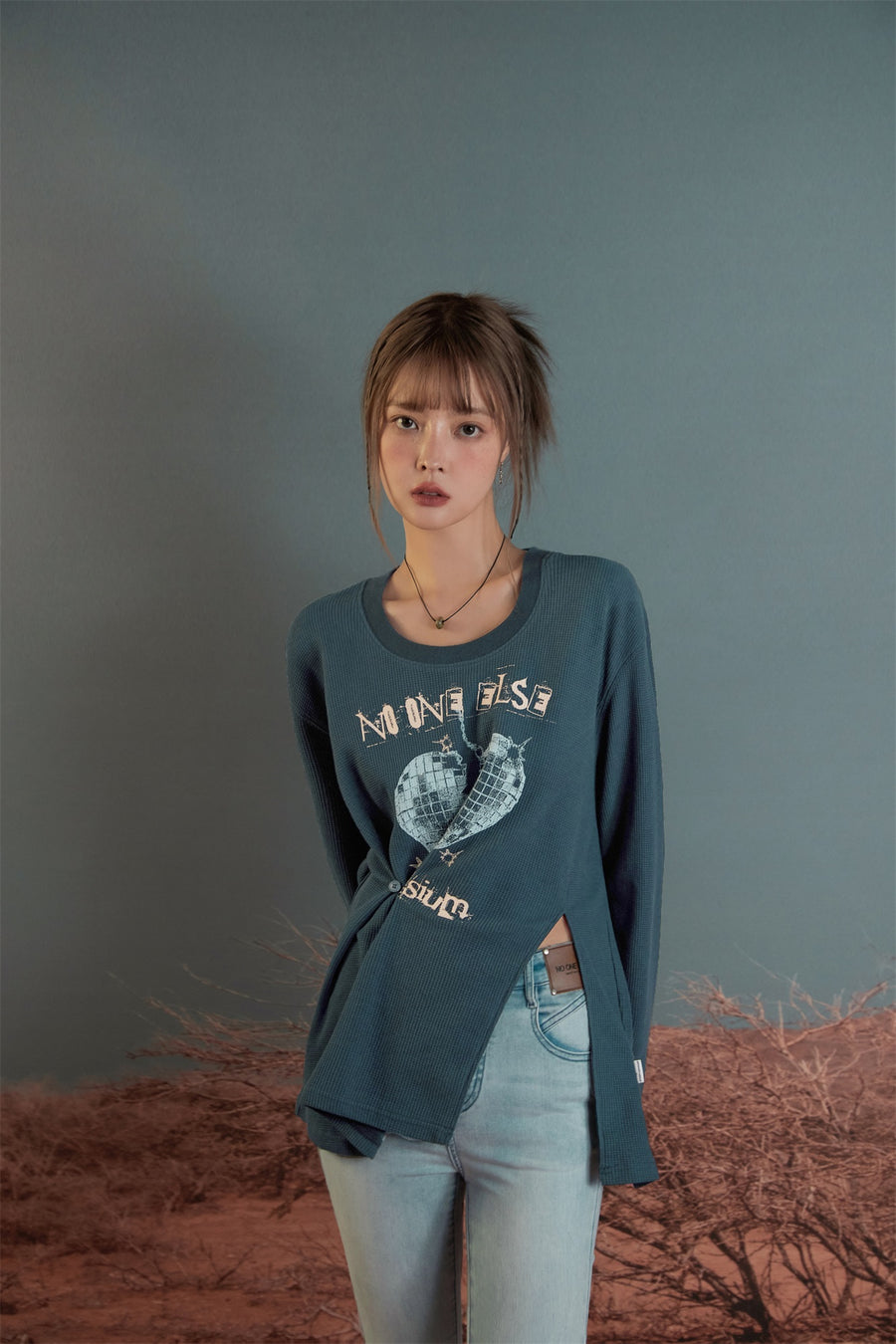 CHUU Goodbye Disco Long Sleeve T-shirt