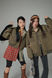 Treat You Better Big Pocket Cotton Padded Jacket