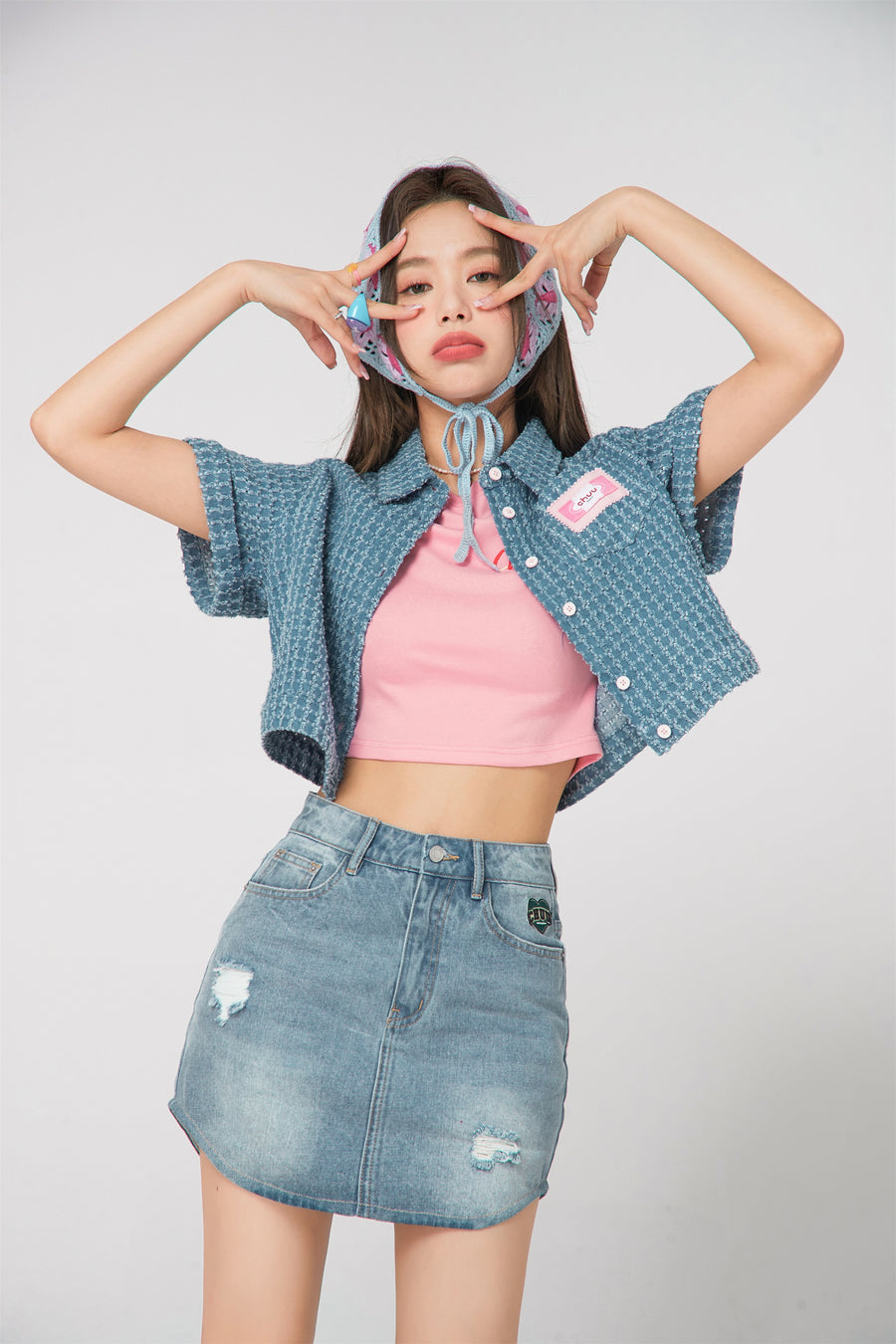 CHUU There Will Likely Be A Change Crop Top