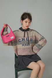 Crazy Chill Ribbed Loose Crop Knit Sweater