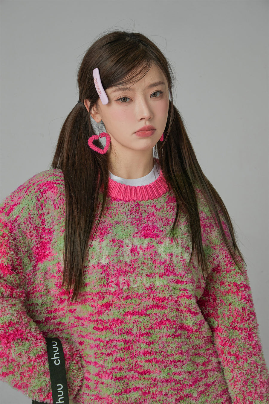 CHUU Like Serendipity Loose Fit Knit Sweater