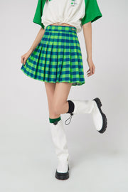 She Is A Keeper Checkered Skirt