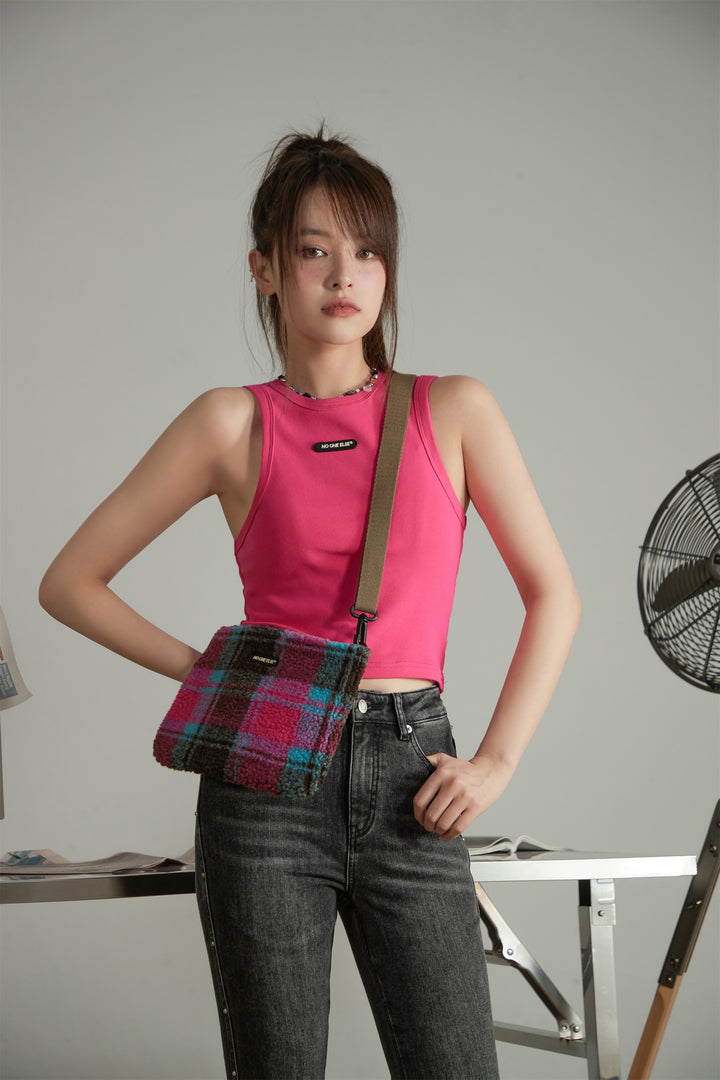 Fashion Check Shoulder Bag