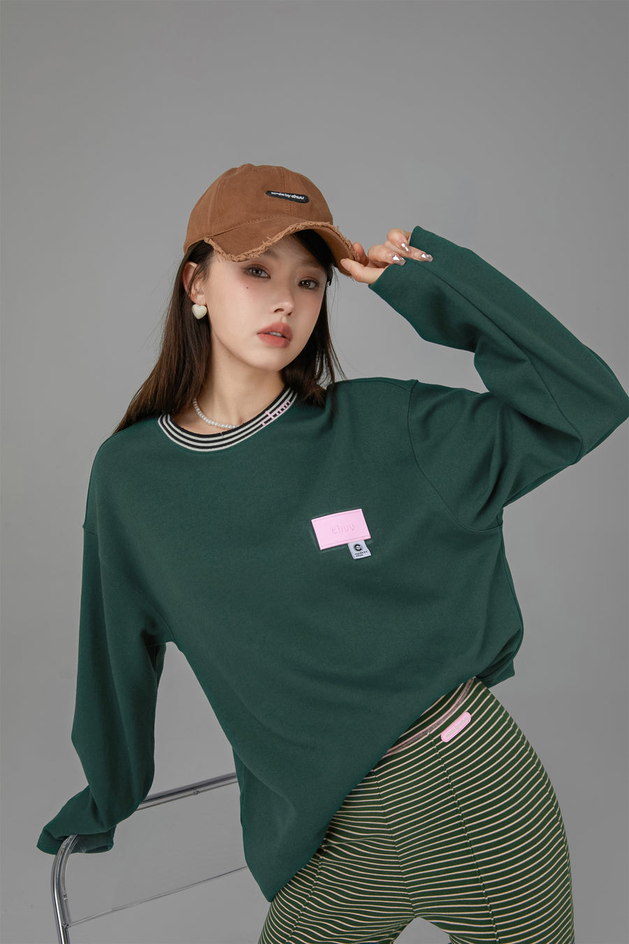 CHUU Candy Girl Daily Loose Fit T-Shirt