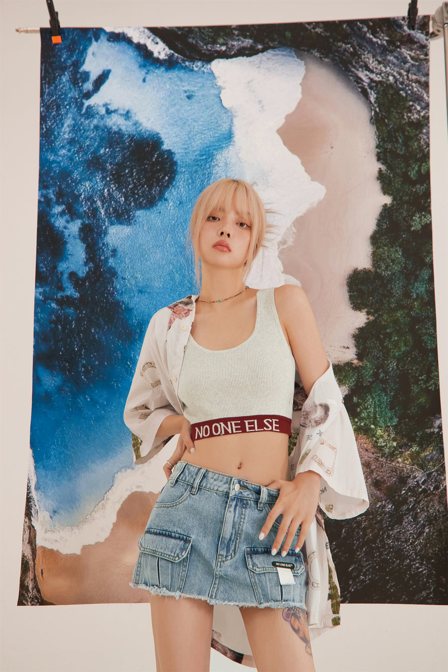 CHUU Knitwear Crop Bra Top