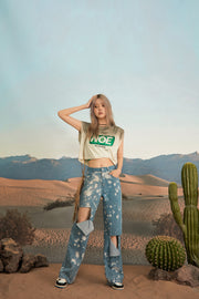 And The Sound Of Rain Tie And Dye T-Shirt