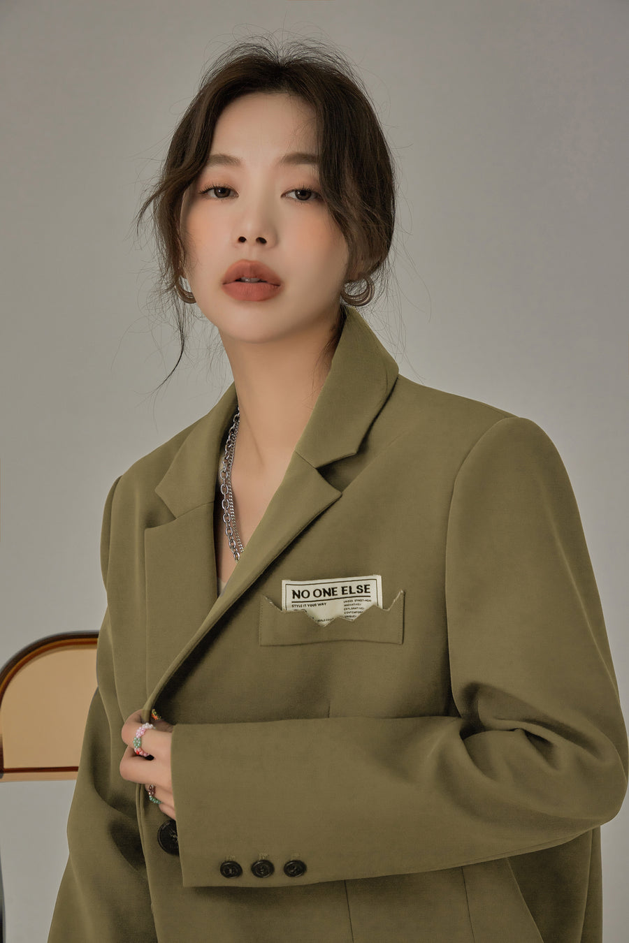 CHUU Here Comes The Sun Blazer Jacket