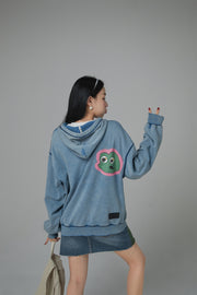 Cute Cartoon Overfit Hoodie