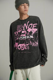 Printed Long Sleeve T-Shirt