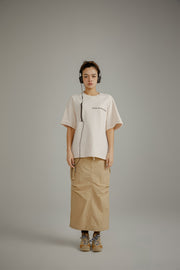 Peace After Chaos Basic Loose Fit T-Shirt