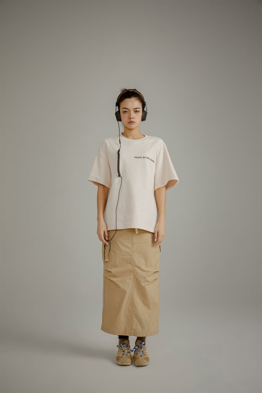 CHUU Peace After Chaos Basic Loose Fit T-Shirt