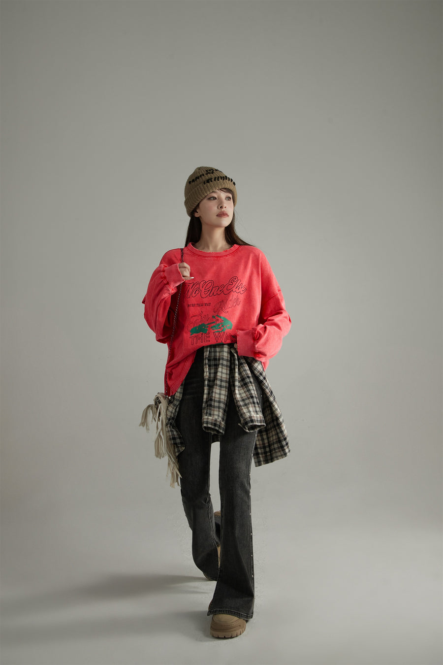 CHUU Noe Pattern Loose Fit T-Shirt