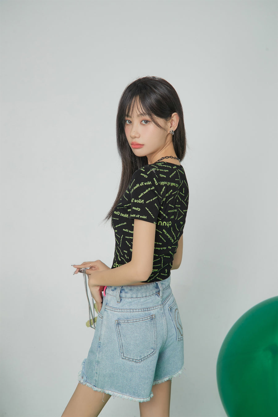 CHUU The Best Choice Cutout Top