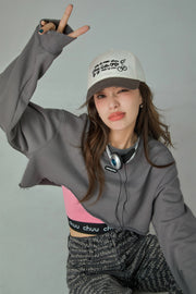 Chuu Girl Two Toned Cap Hat