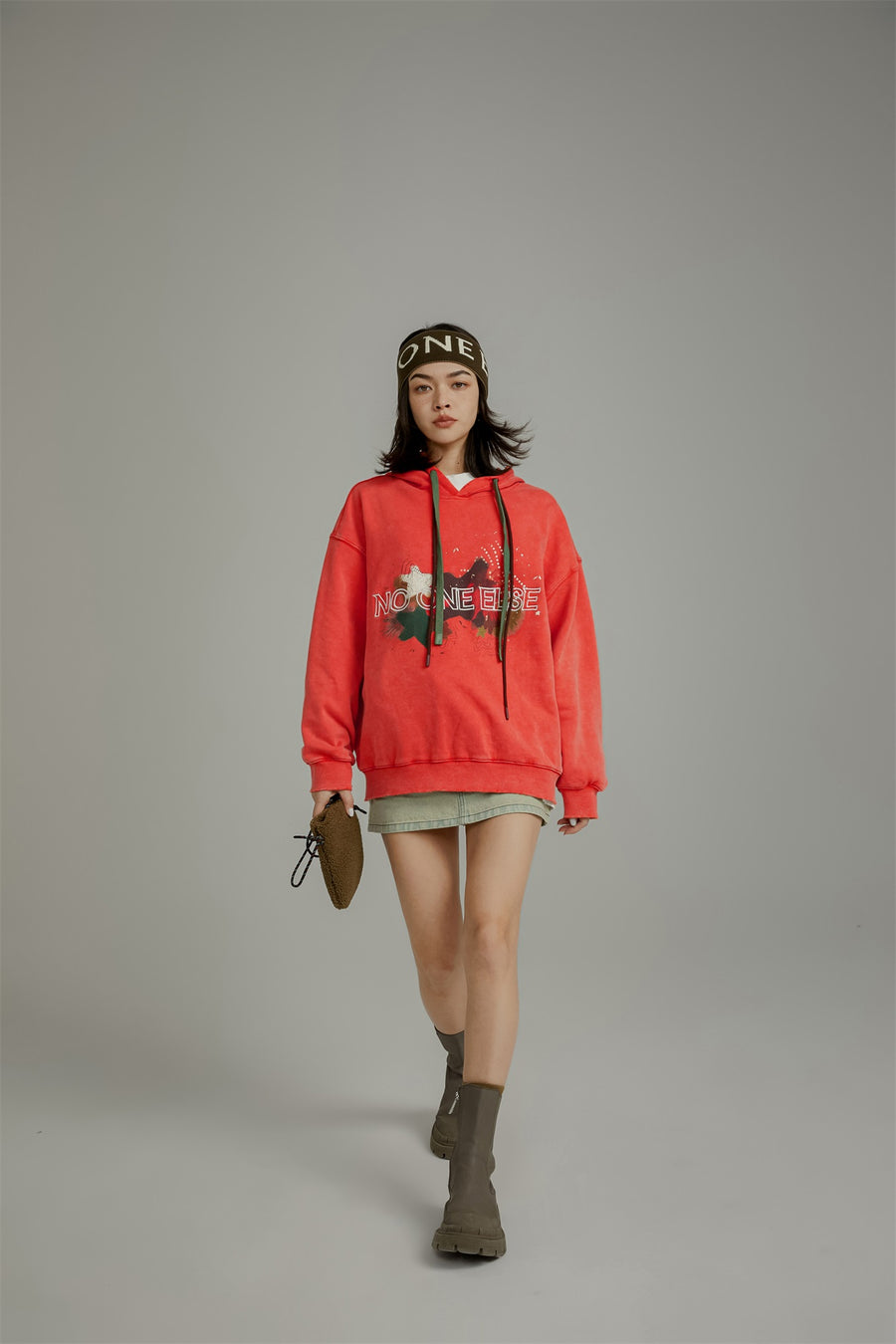 CHUU Vintage Loose Fit Hoodie