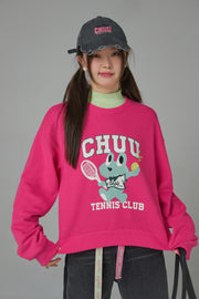 Tennis Frog Loose Fit Sweatshirt