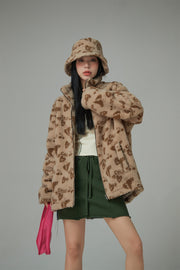 Heart Pattern Dumble Jacket