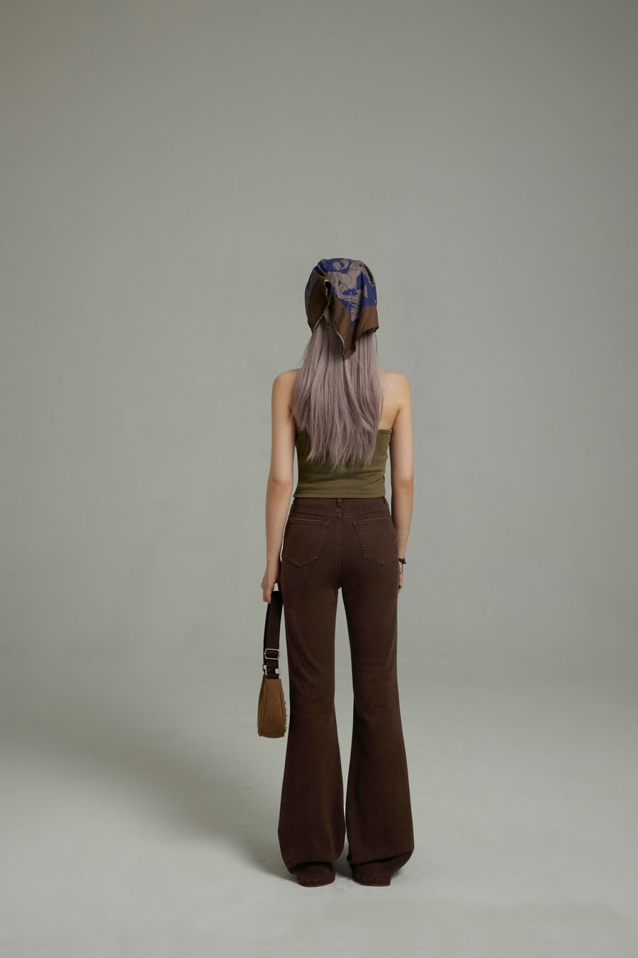 CHUU Vintage Halter Noe Logo Top