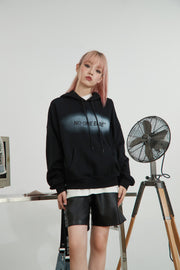 Noe Lettering Loose Fit Hoodie