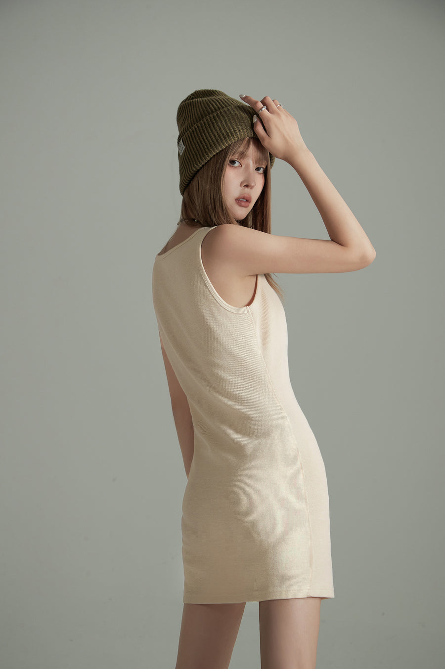 CHUU Essential Sleeveless Mini Dress