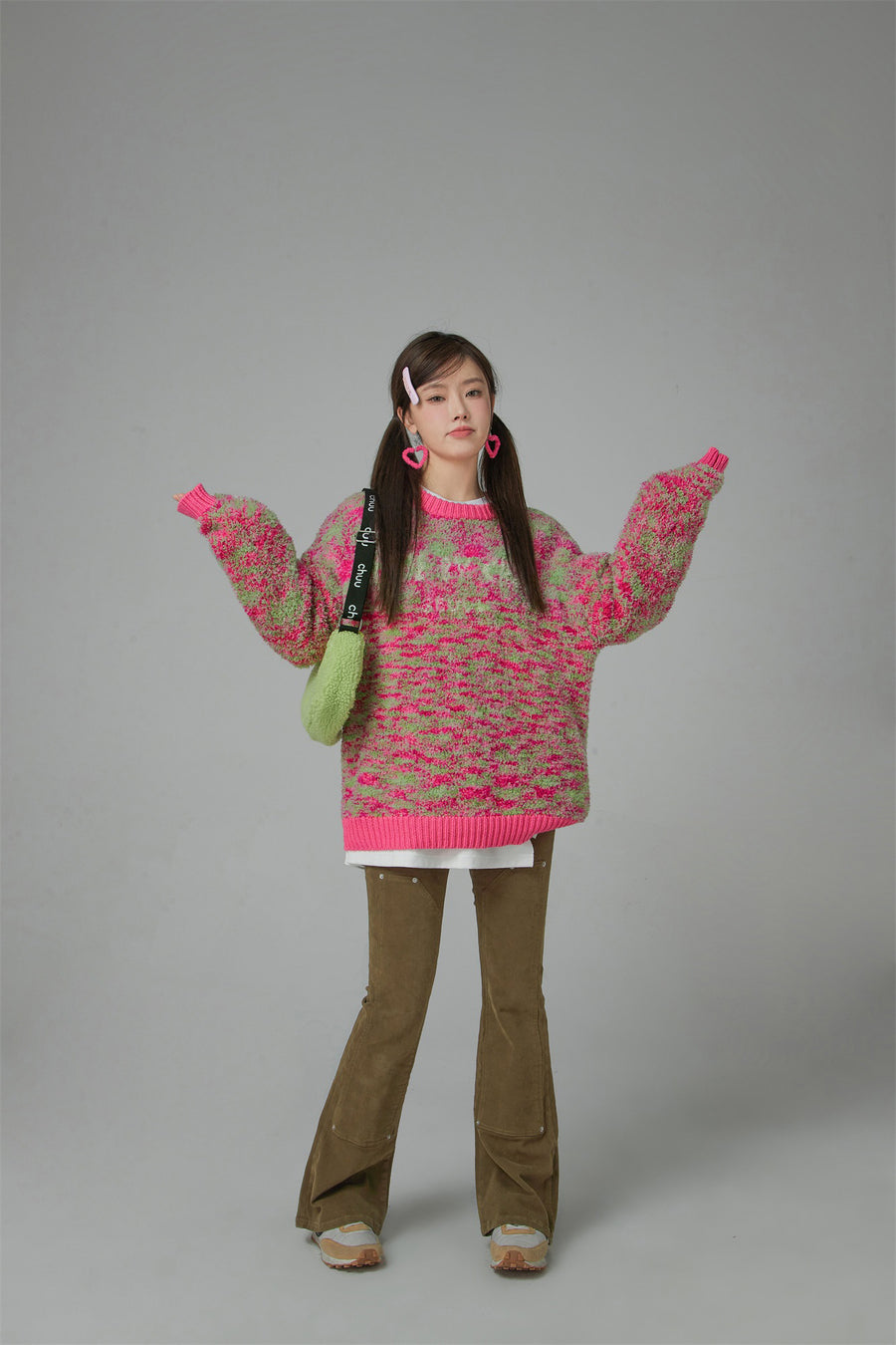 CHUU Like Serendipity Loose Fit Knit Sweater