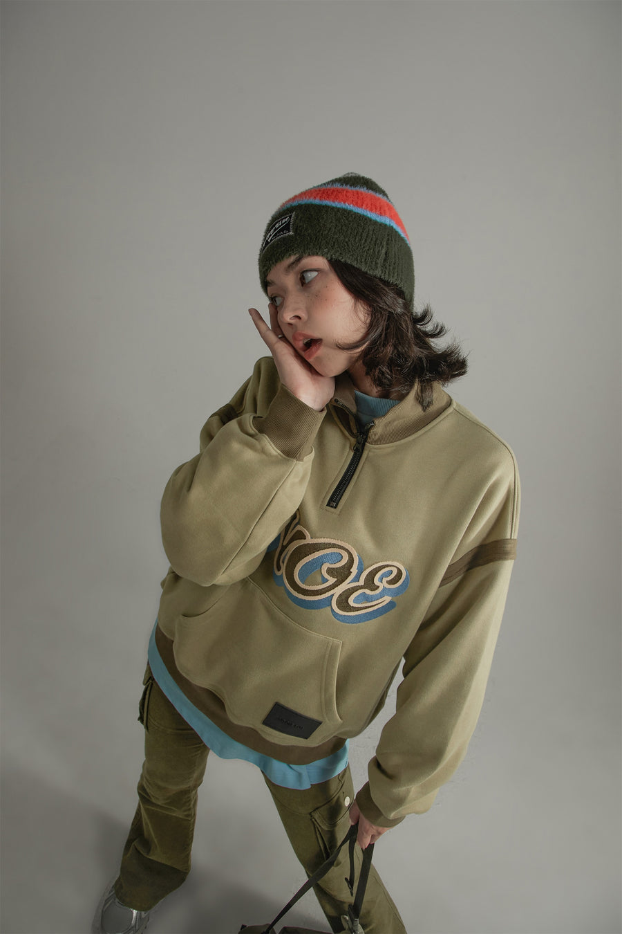 CHUU Noe Stitched Sweatshirt