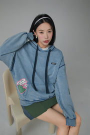 Cute Cartoon Overfit Hoodie