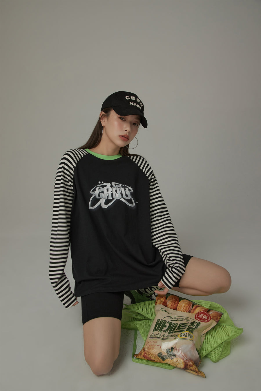 CHUU Contrast Raglan T-Shirt