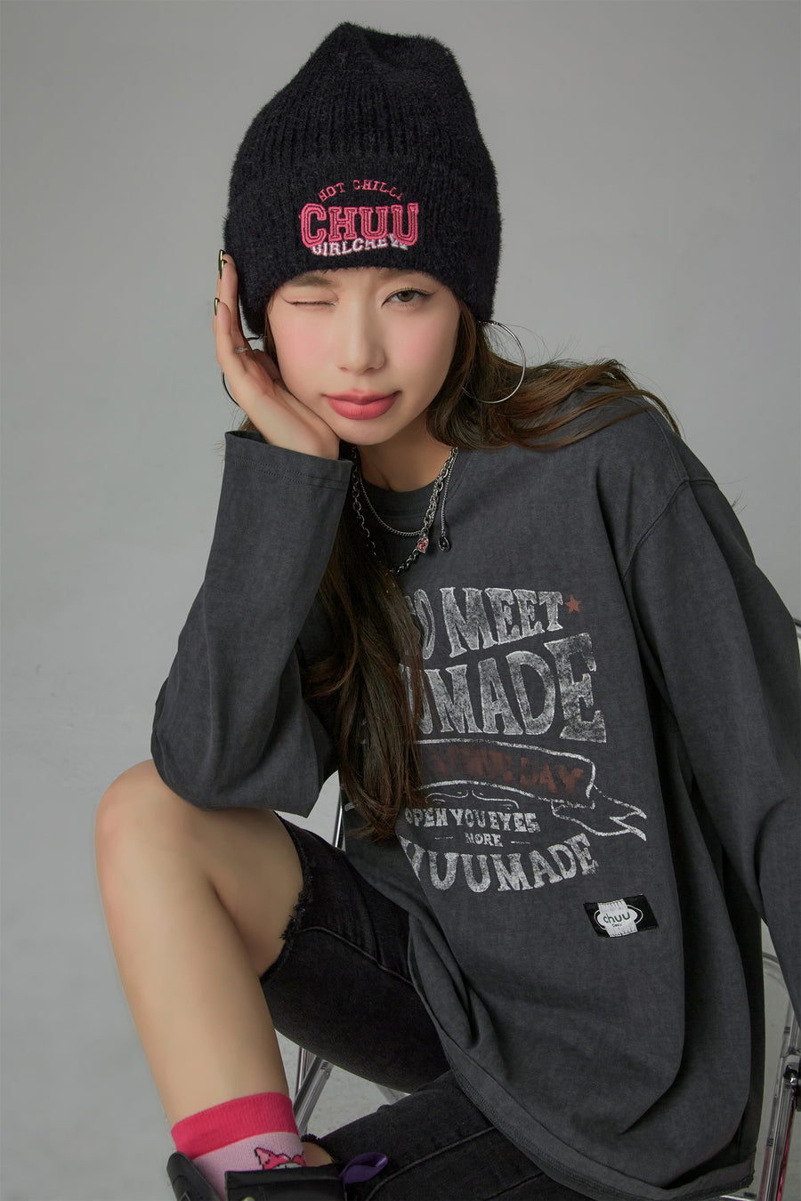 CHUU Chuumade Daily Loose Fit T-Shirt