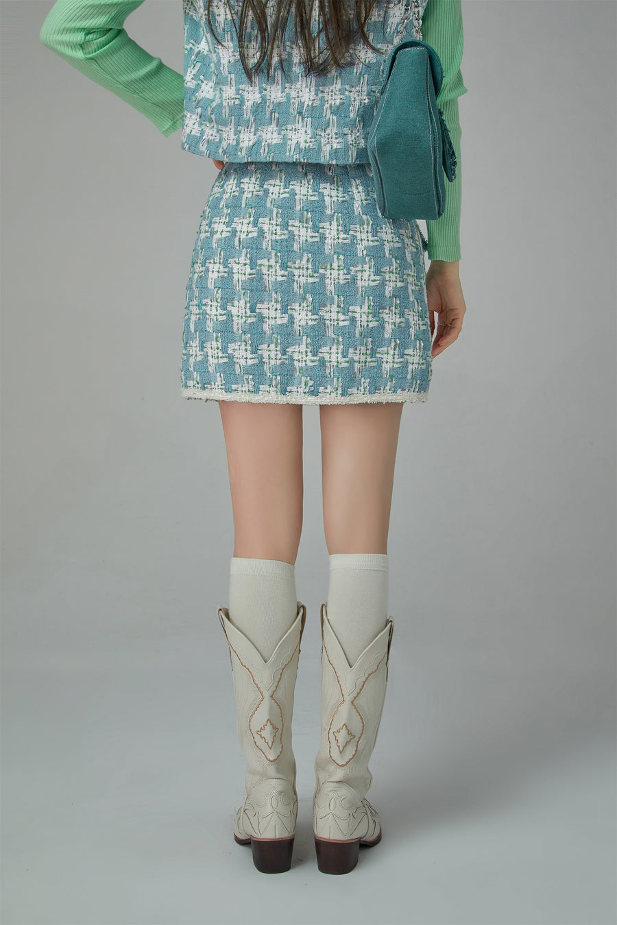 CHUU Pocket A-Line Mini Skirt