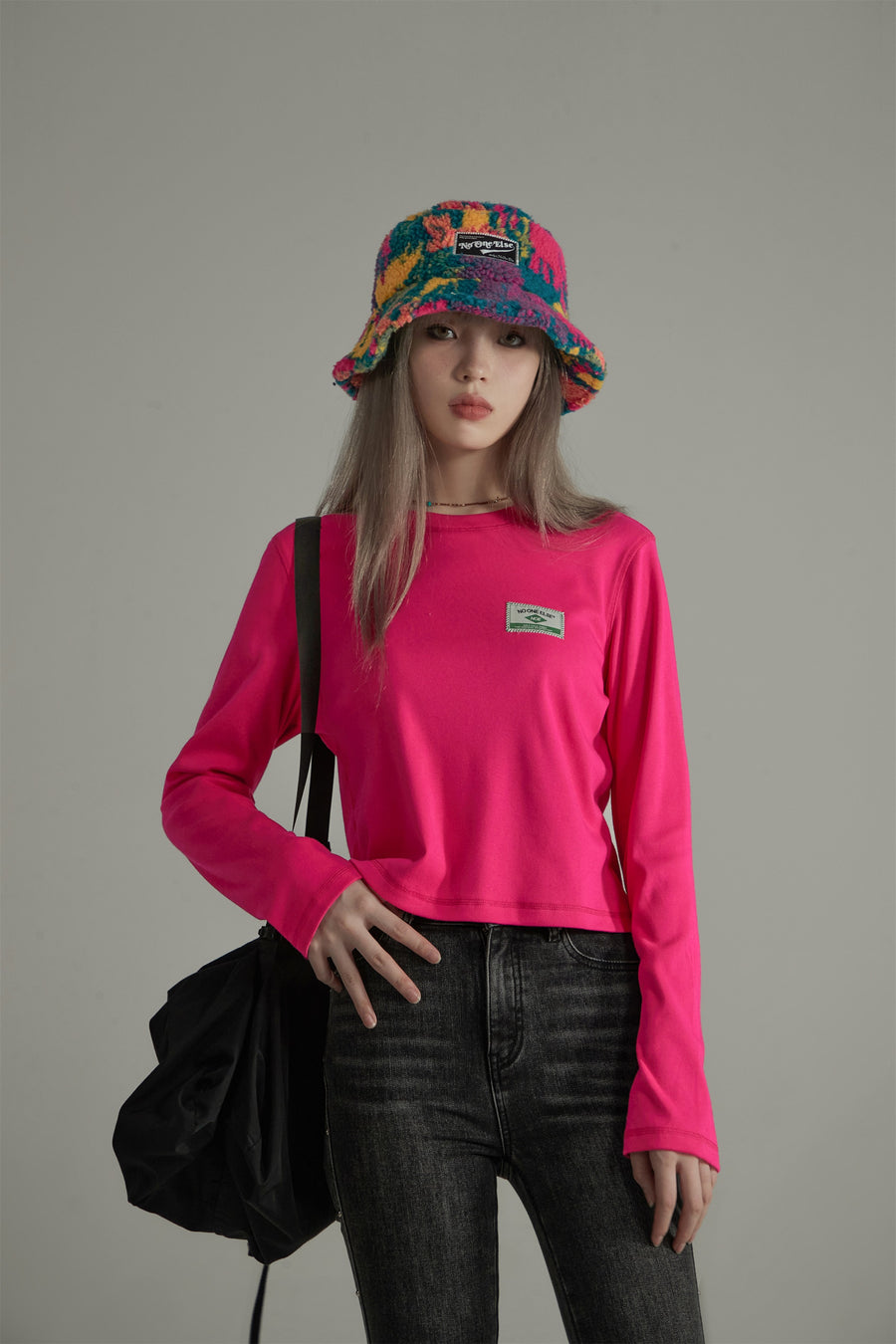 CHUU 11 Colors Daily Long-Sleeves Top