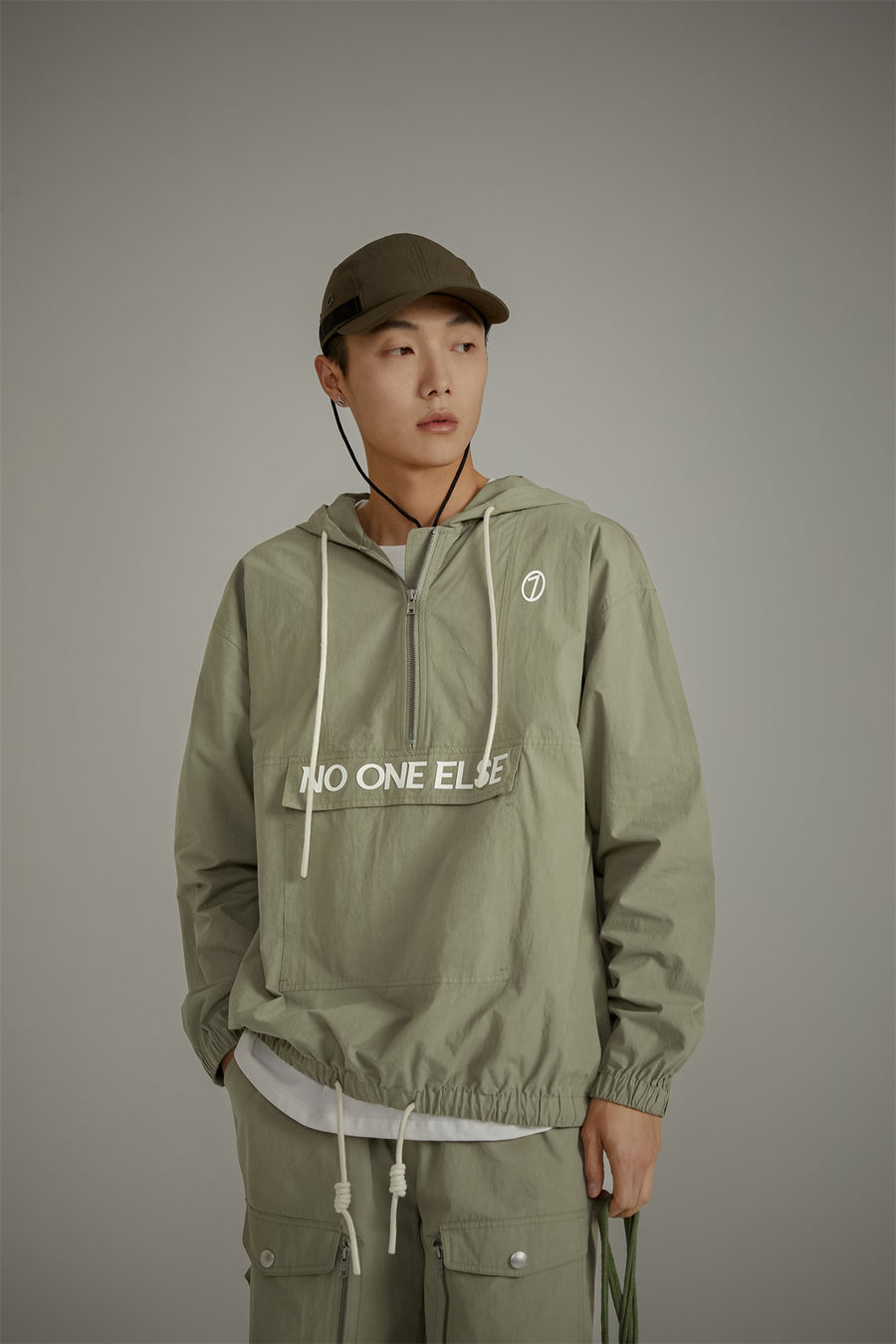 CHUU Loose Fit Hooded Anorak Jacket