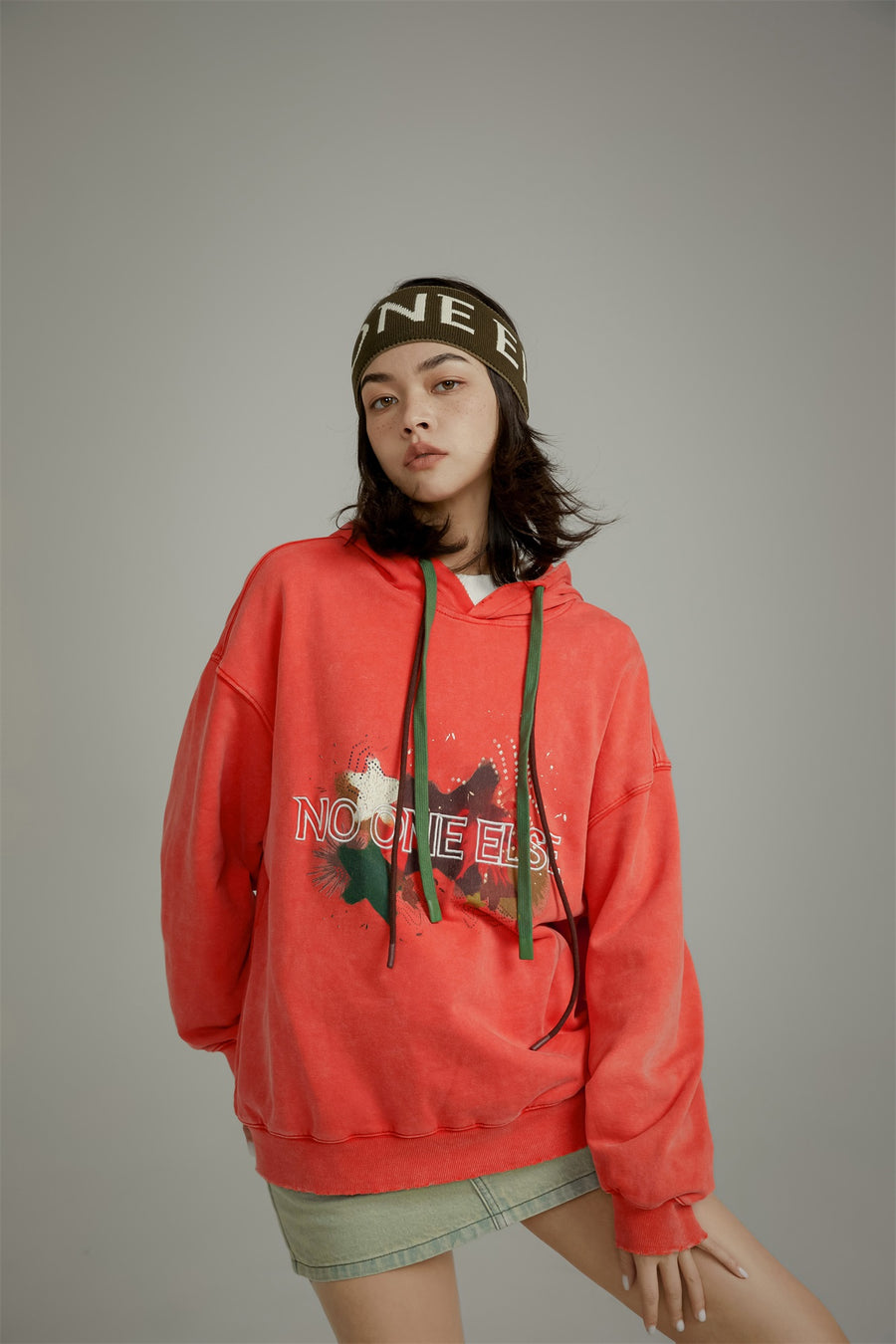 CHUU Vintage Loose Fit Hoodie