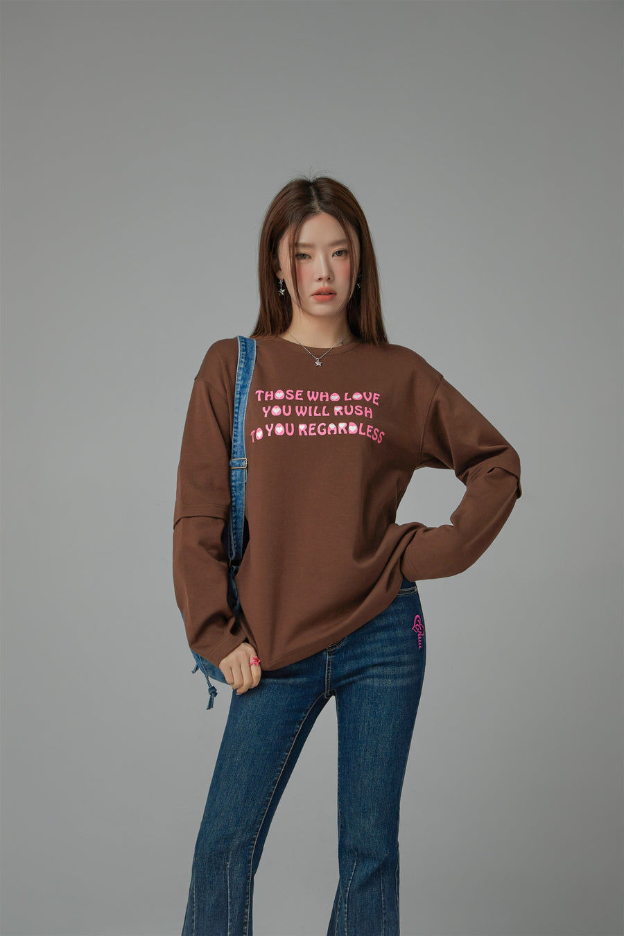 CHUU Those Who Love You Long Sleeve T-Shirt